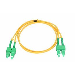 NFO Patch cord, SC APC-SC APC, Singlemode 9 125, G.657A1, Duplex, 20m