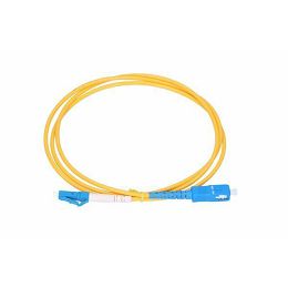 NFO Patch cord, LC UPC-SC UPC, Singlemode 9 125, G.657A2, Simplex, 1m