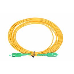 NFO Patch cord, SC APC-SC APC, Singlemode 9 125, G.657A2, Simplex, 1m