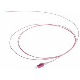 NFO Fiber optic pigtail LC, MM, OM4, 50 125, 2m