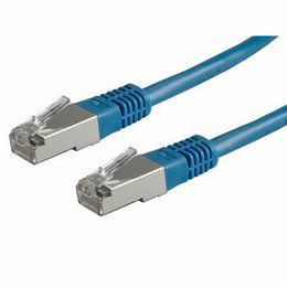 NaviaTec Cat5e SFTP Patch Cable 0,5m blue