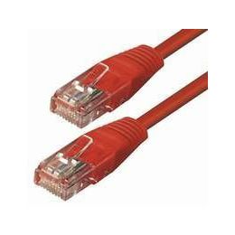 NaviaTec Cat5e UTP Patch Cable 0,5m red
