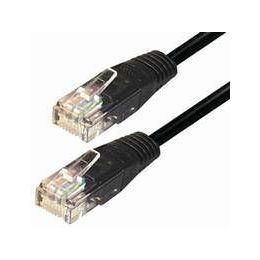 NaviaTec Cat5e UTP Patch Cable 0,25m black