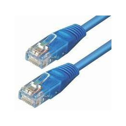 NaviaTec Cat5e UTP Patch Cable 0,25m blue