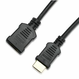 NaviaTec High Speed with Ethernet HDMI M-Ž kabel, 2m, crni