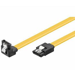 NaviaTec HDD SATA cable 1.5 3 6 Gbit s 7 pin SATA L-type plug 0,2m
