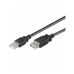 NaviaTec USB 3.0 A muški na A ženski kabel, 1,8m, crni
