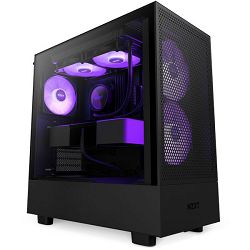 NZXT H5 Flow RGB, crno bez napajanja, ATX CC-H51FB-R1
