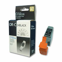 Orink tinta za Canon, BCI-C24BK/BCI-C21BK, crna OR-C24BK