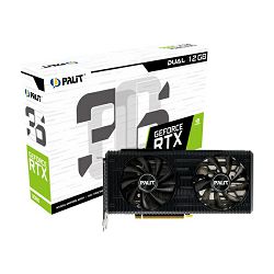 Palit GF RTX3060 Dual, 12GB GDDR6 NE63060019K9-190AD