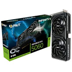 Palit GF RTX5060 Dual Infinity 2 OC, 8GB GDDR7 NE75060V19P1-GB2063L