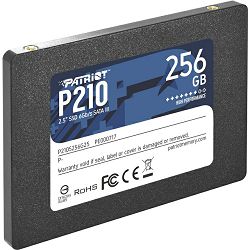 Patriot SSD P210 R530/W400, 256GB, 7mm, 2.5" P210S256G25