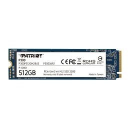 Patriot SSD P300 R1700/W1200, 512GB, M.2 NVMe P300P512GM28