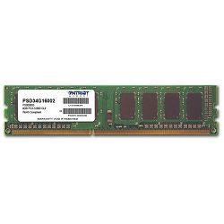 Patriot Sig. DIMM, DDR3 1600Mhz, 4GB PSD34G16002