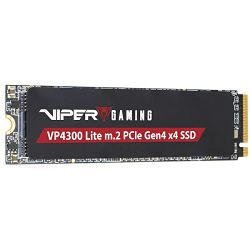 Patriot VP4300 LITE, R7400/W6400, 4TB, M.2 NVMe VP4300L4TBM28H