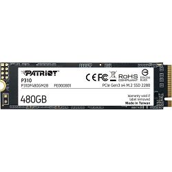 Patriot P310 480GB M.2 2280 PCIE NVME 4 X4
