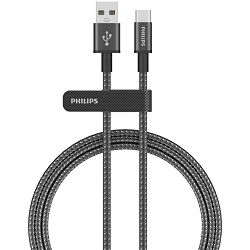 Philips USB-A na USB-C kabel, 2m, 3A, 60W, 480Mbps DLC5060A/10