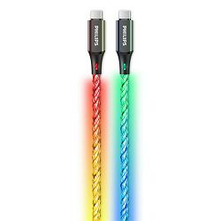 Philips UBS-C na USB-C party kabel, 1m, 3A, RGB DLC5130C/00