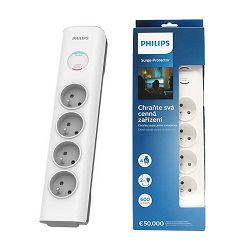 Philips prednaponska zaštita SPN7040WA, 4+2 USB PN3032WA/58