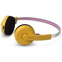 Philips retro BT/USB-C slušalice Ringo Duo, žute TAMS1YL/00