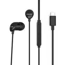 Philips žične slušalice USB-C TAE2146BK, crne TAE2146BK/00