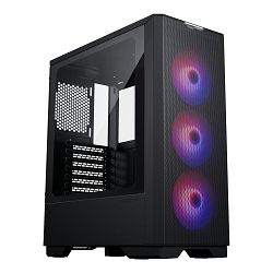 Phanteks Eclipse G300A DBK02 Tempered Glass, ARGB, 3 fans - black 