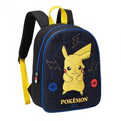POKEMON - PIKACHU - JUNIOR BACKPACK 32CM BLACK - 3701638704458