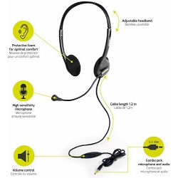 Port slušalice s mikrofonom, 3.5mm combo jack 901603