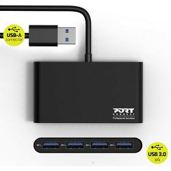 Port HUB 4 porta USB-A 3.0 5Gbps 900121