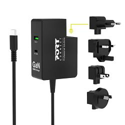 Port zidni punjač GaN 100W USB-C/A, international 902103