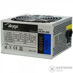 Power Supply AKYGA AK-B1-400 Basic 400W, DC 3.3/5/±12V, 1x120, w/o power cord