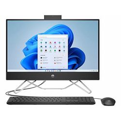 Računalo AiO HP 24-cb0043ny, 58V67EA / Ryzen 3 5300U, 8GB, 512GB SSD, Radeon Graphics, 23.8" VA FHD, tipkovnica, miš, Windows 11, crno 58V67EA