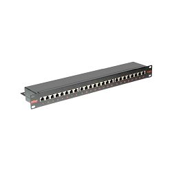 Roline Cat.6/Class E 19" Patch Panel 24-porta STP, crni