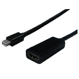 STANDARD adapter/kabel Mini DisplayPort - HDMI, M/F, 0.1m