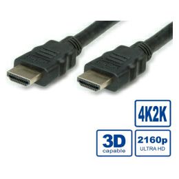 STANDARD HDMI Ultra HD kabel sa mrežom, M/M, v2.0, crni, 1.0m