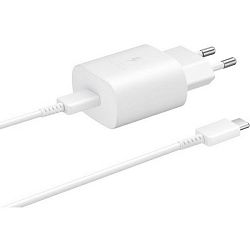 Samsung brzi kućni punjač+USB Type-C kabel, bijeli EP-TA800XWEGWW