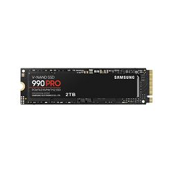 Samsung 990 Pro 2TB NVMe PCIe 4.0 M.2 SSD, R/W: 7450/6900 MB/s, (MZ-V9P2T0BW)