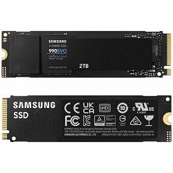 Samsung SSD 2TB 990 Evo M.2 80mm PCIEx4 PCI 4.0 / PCIEx2 PCI 5.0 Client 5 yrs