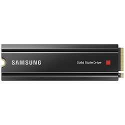 Samsung SSD 980 Pro 2TB with Heatsink M.2 PCIE Gen 4.0 NVME 1.3c PCIEx4, 7000/5000 MB/s, 1200TBW, 5yrs