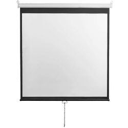 Projekcijsko platno 213 x 213 zidno/stropno roll PSM-118-2