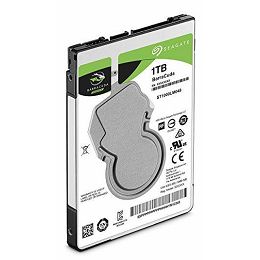 Seagate 1 TB 2,5" HDD, Barracuda, 5400 RPM, 128MB, 7mm