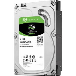 Seagate 2 TB 3,5" HDD, Barracuda, 7200 RPM, 256MB