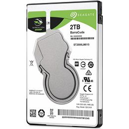 Seagate 2 TB 2,5" HDD, Barracuda, 5400 RPM, 128MB, 7mm