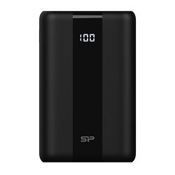 Silicon Power Powerbank QX55, 30000mAh, 22,5W, 3×USB-A /1×USB-C/Micro USB/Lightning, crni