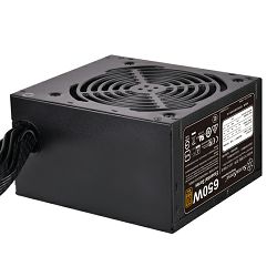 SilverStone Strider Essential Series, 650W 80 Plus Bronze ATX PC Power Supply, Low Noise 120mm