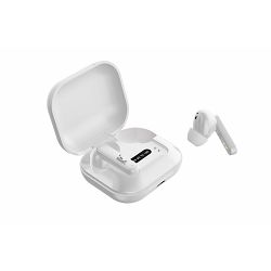 Slušalice MEANIT TWS B40, bežične, Bluetooth, bijele BLBS7