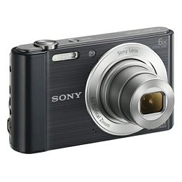 Sony DSC-W810B 20Mp/6x/2.7"/720p, crna DSCW810B.CE3