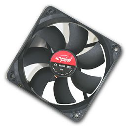 Spire hlad. 120x120x25, 12V, 3pin sleeve SP12025S1L3