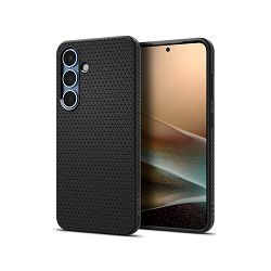 Spigen Liquid Air, matte black - Samsung Galaxy S25 (ACS09000)