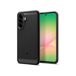 Spigen Rugged Armor, matte black - Samsung Galaxy A25 5G (ACS09225)